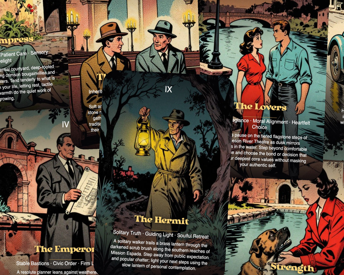 The Tarot of San Antonio — arrangement 6