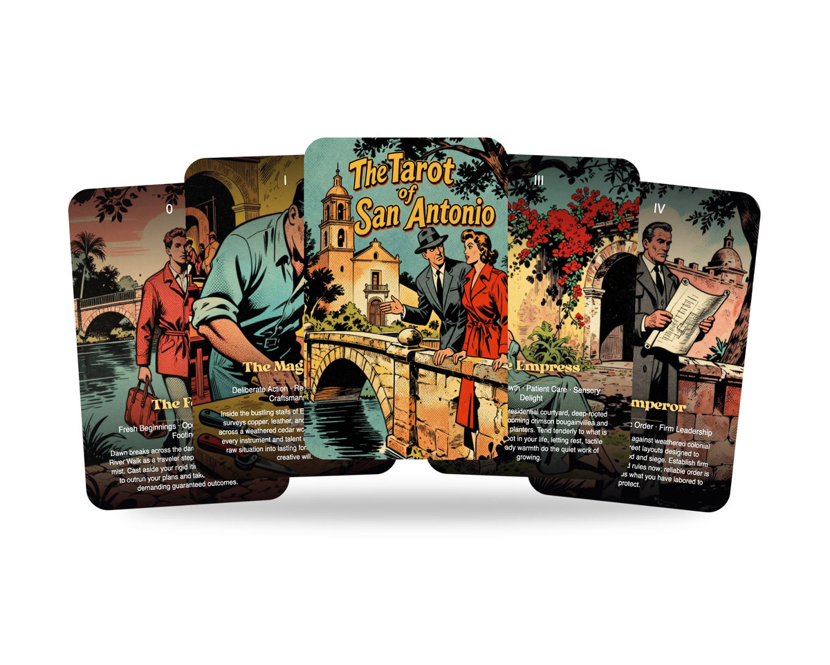 The Tarot of San Antonio — arrangement 7