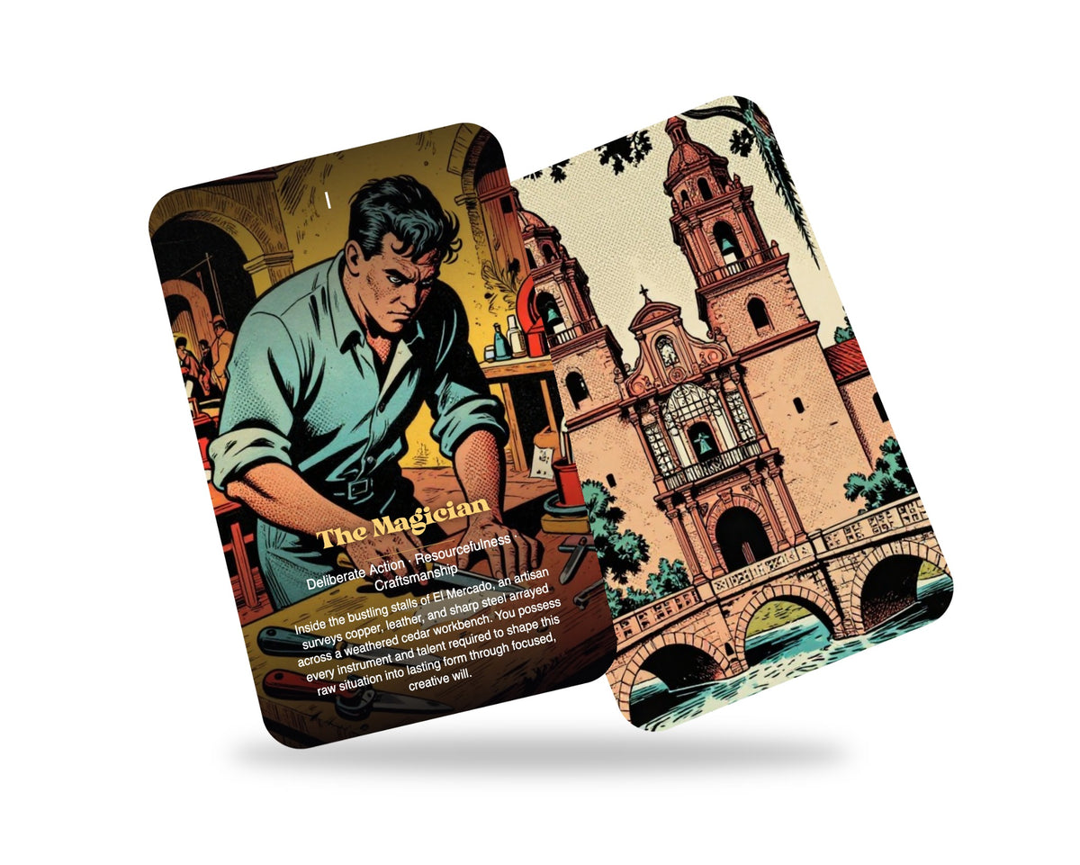 The Tarot of San Antonio — arrangement 8
