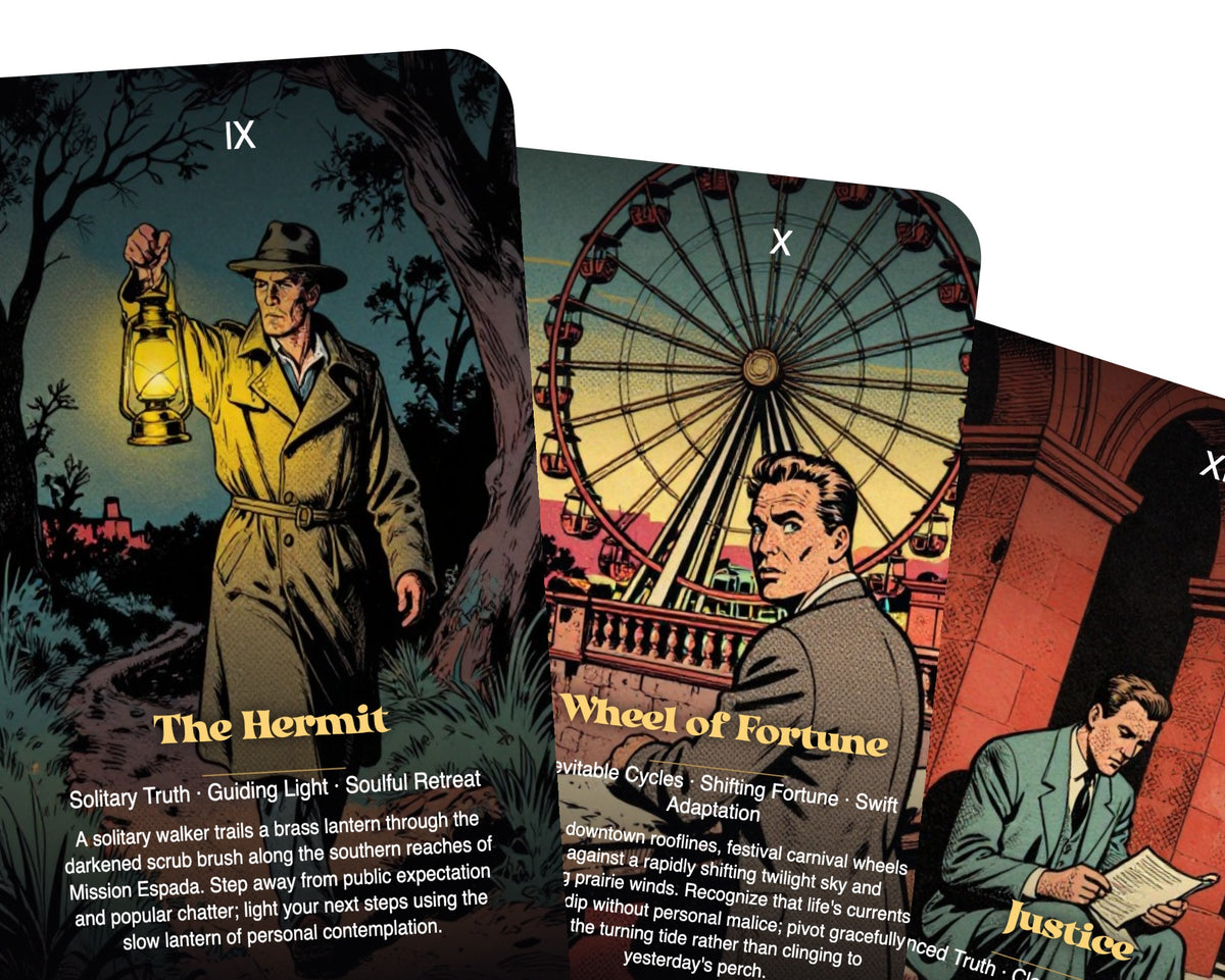 The Tarot of San Antonio — arrangement 9