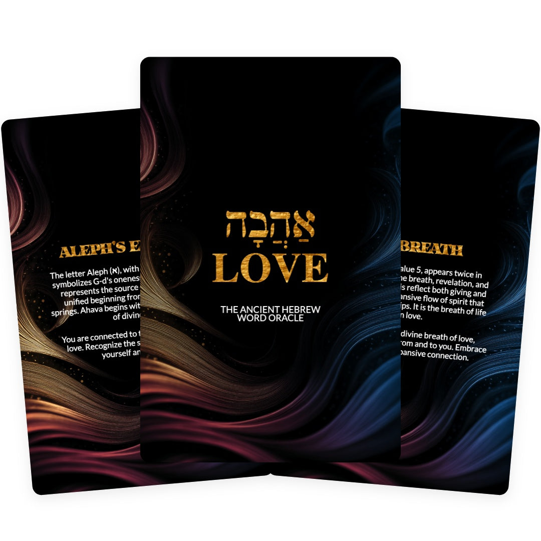Ahava / Love - The Ancient Hebrew Word Oracle