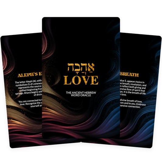Ahava / Love - The Ancient Hebrew Word Oracle