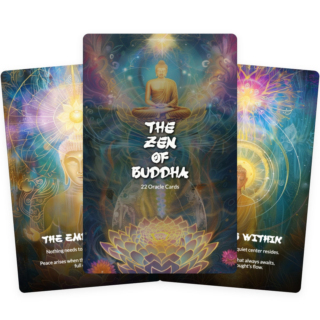 The Zen of Buddha - 22 Oracle Cards