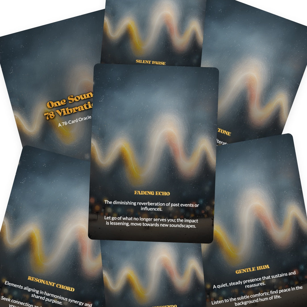 One Sound, 78 Vibrations - Oracle Cards