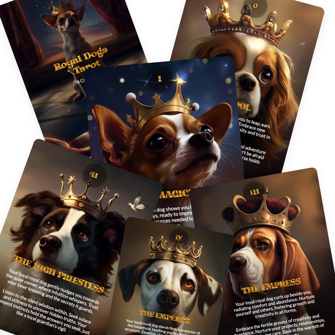 Royal Dogs Tarot - 78 Cards