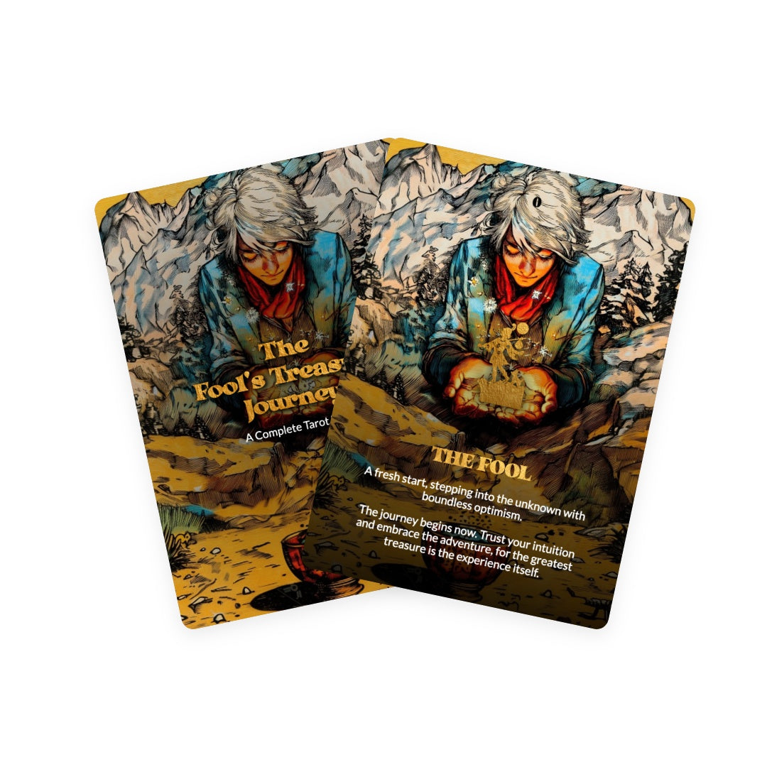 The Fool's Treasure Journey - 78 Cards
