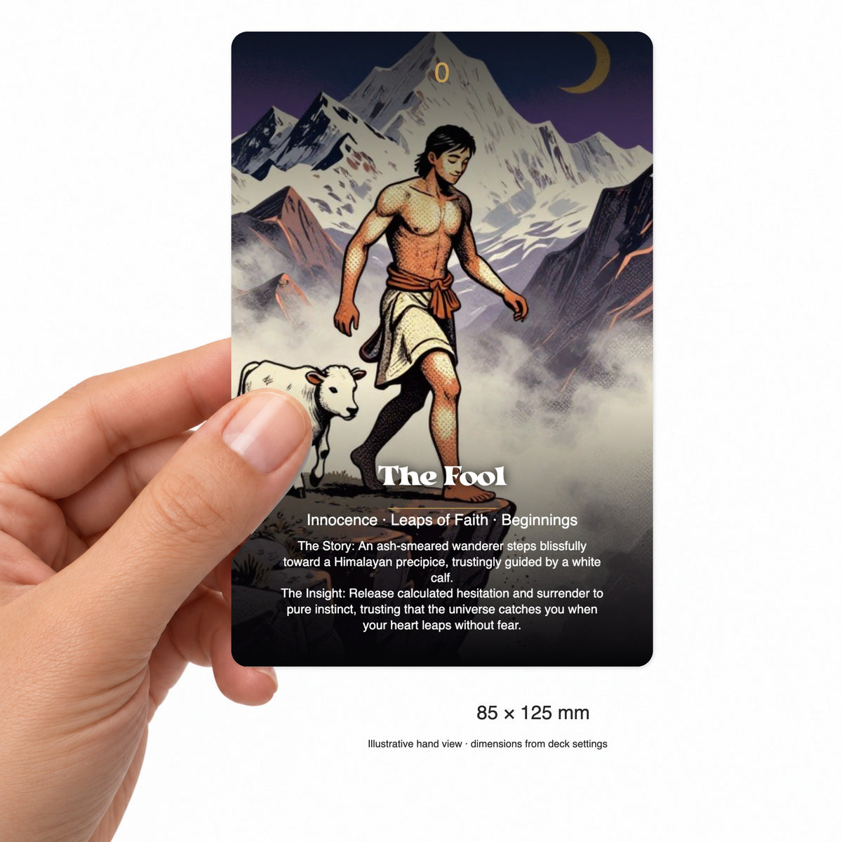 Shiva — The Cosmic Dance Tarot — arrangement 7