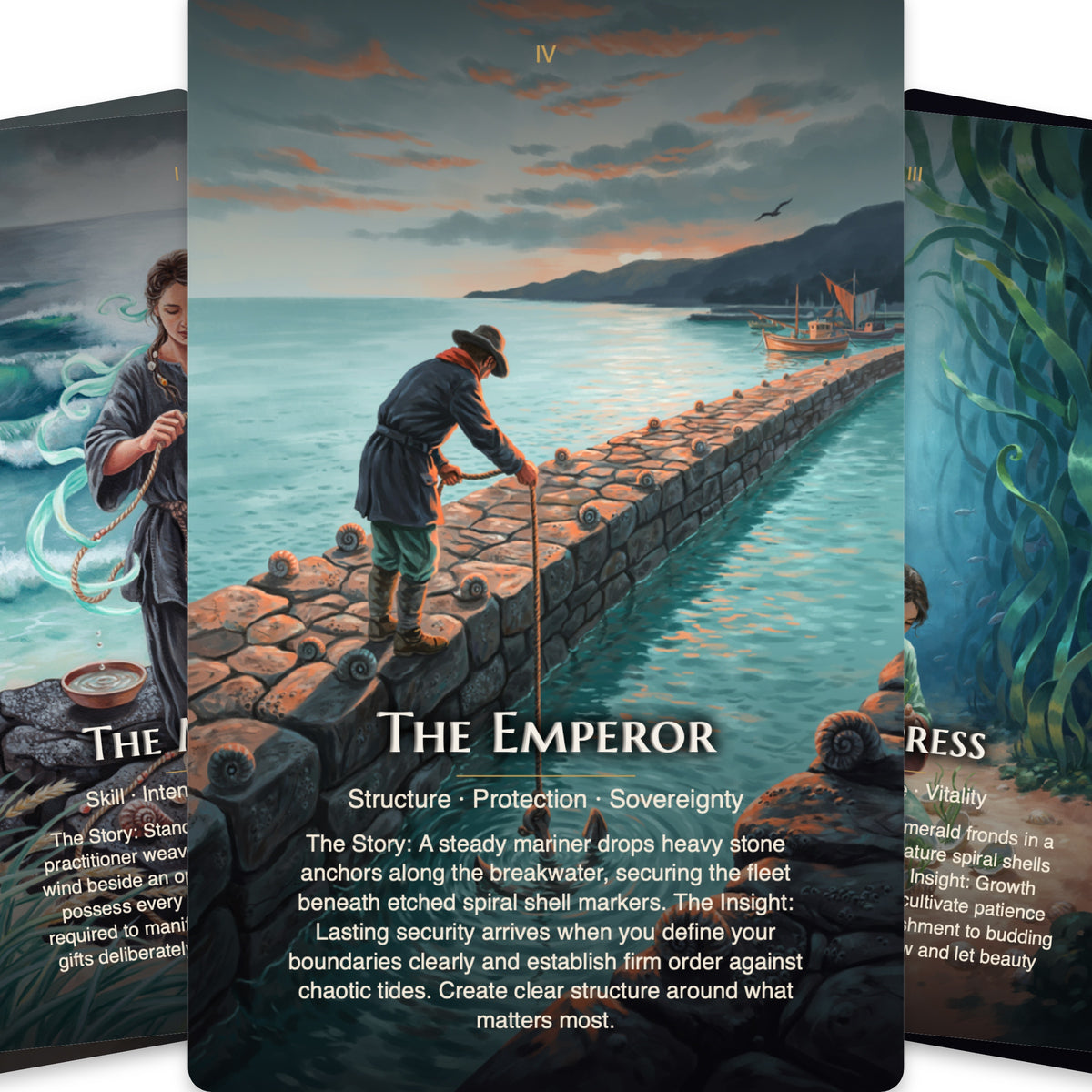 Sea Witch Tarot — arrangement 11