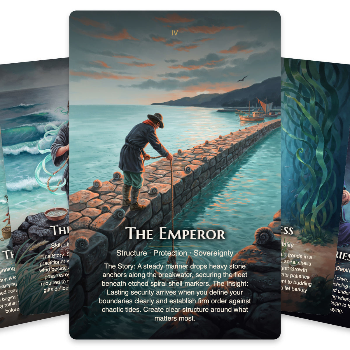 Sea Witch Tarot — arrangement 3
