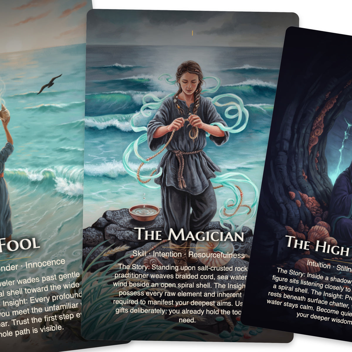 Sea Witch Tarot — arrangement 4
