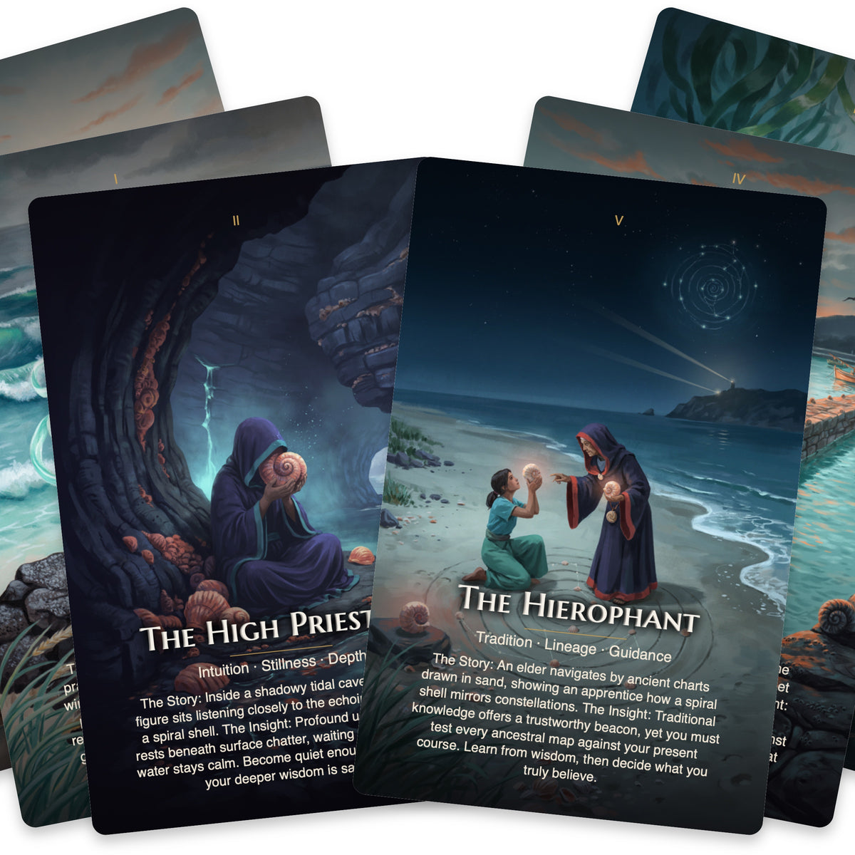 Sea Witch Tarot — arrangement 6