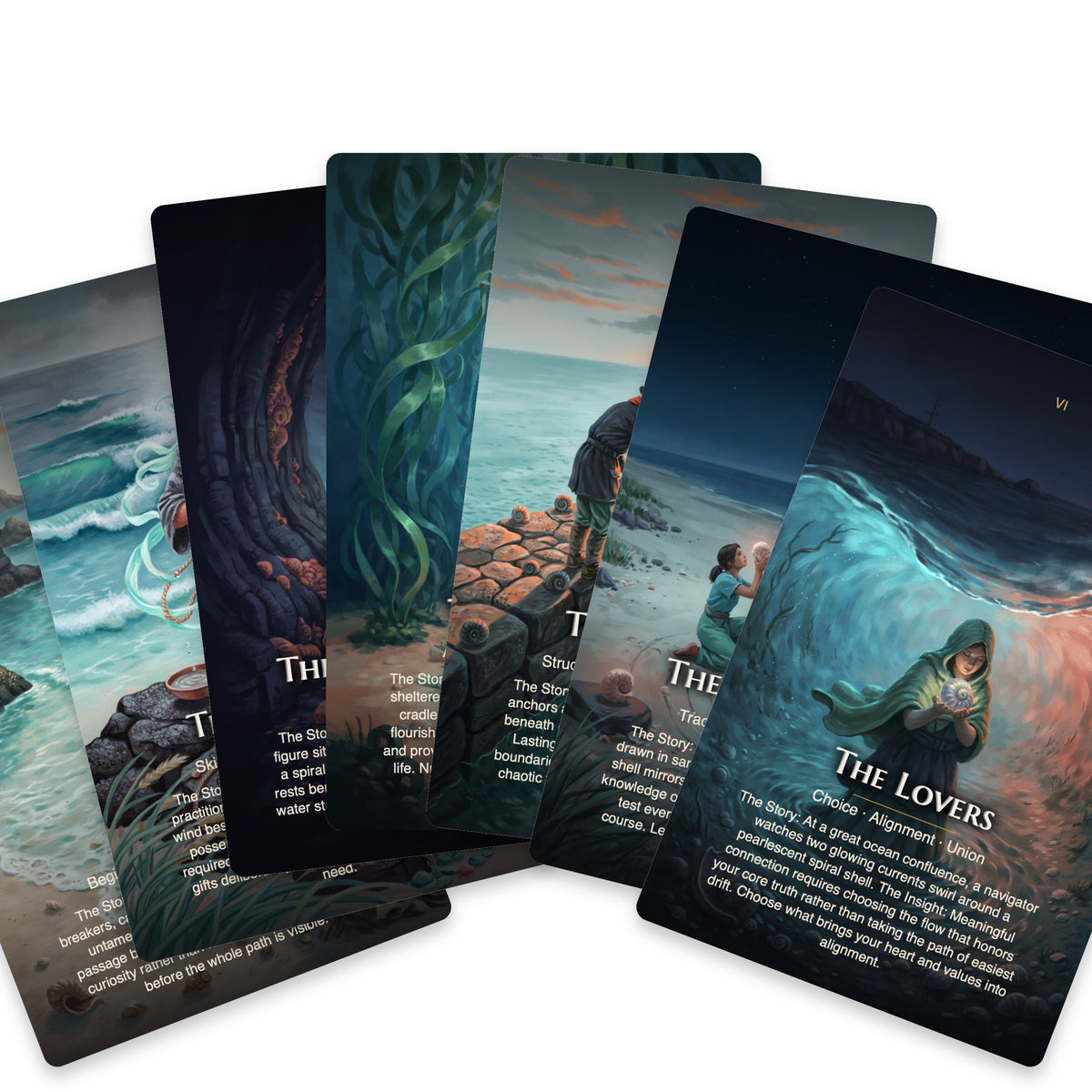 Sea Witch Tarot — arrangement 9