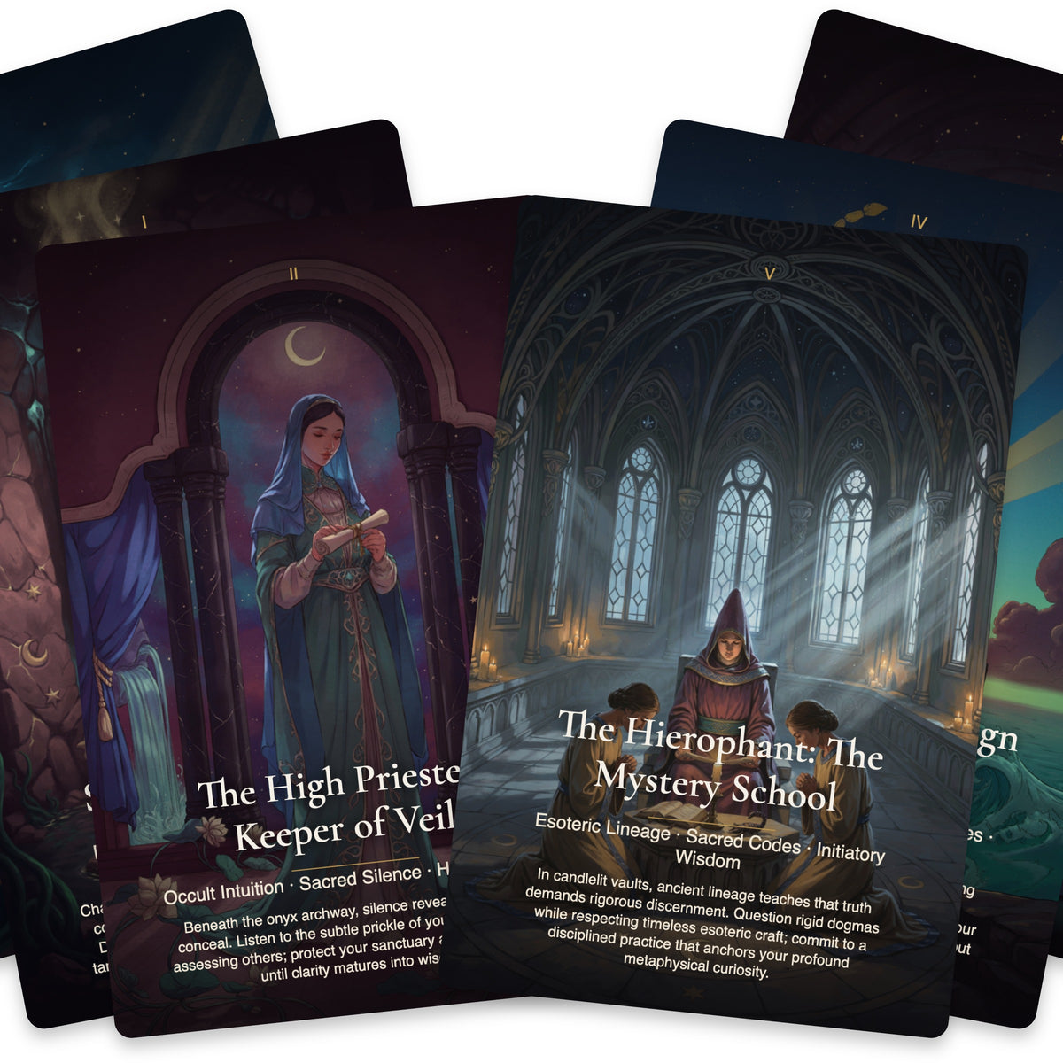 The Tarot of Scorpio — arrangement 6