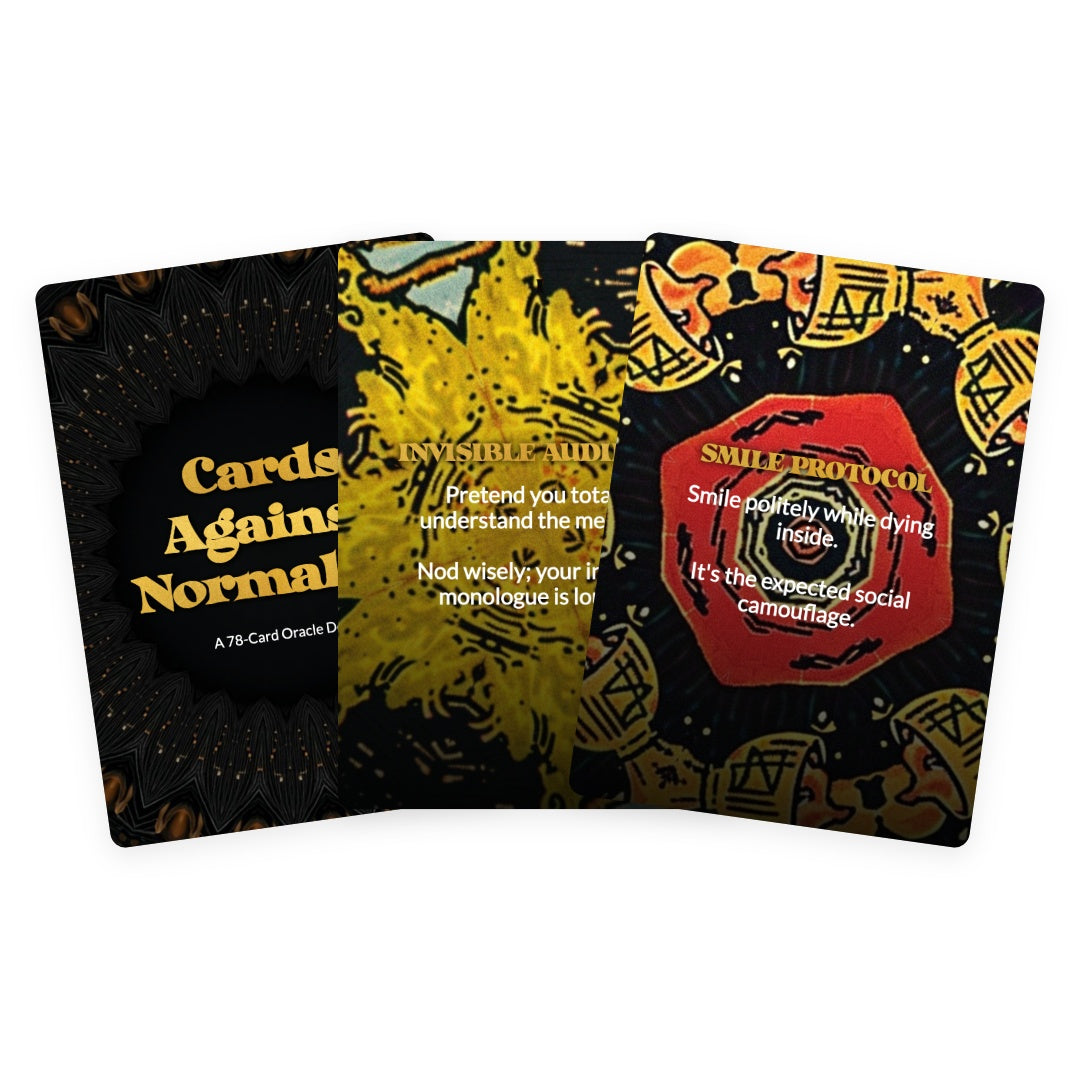Cards Against Normality - 78 Oracle Cards