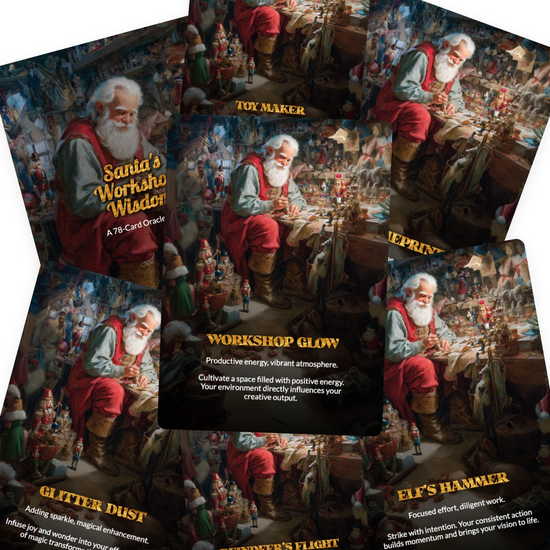Santa's Workshop Wisdom Oracle - 78 Cards