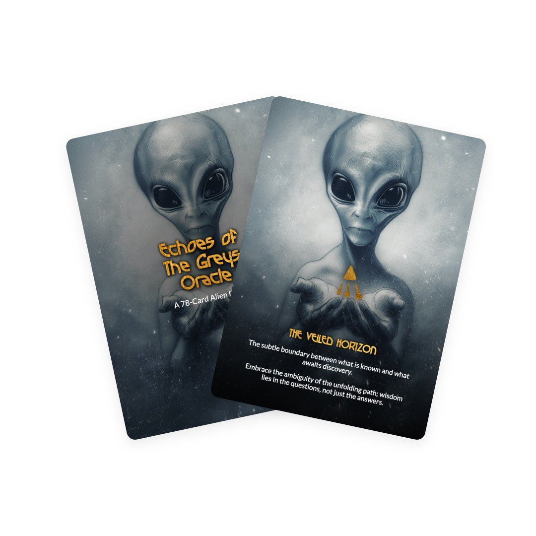 Echoes of The Greys - Oracle Cards - 78 Cards