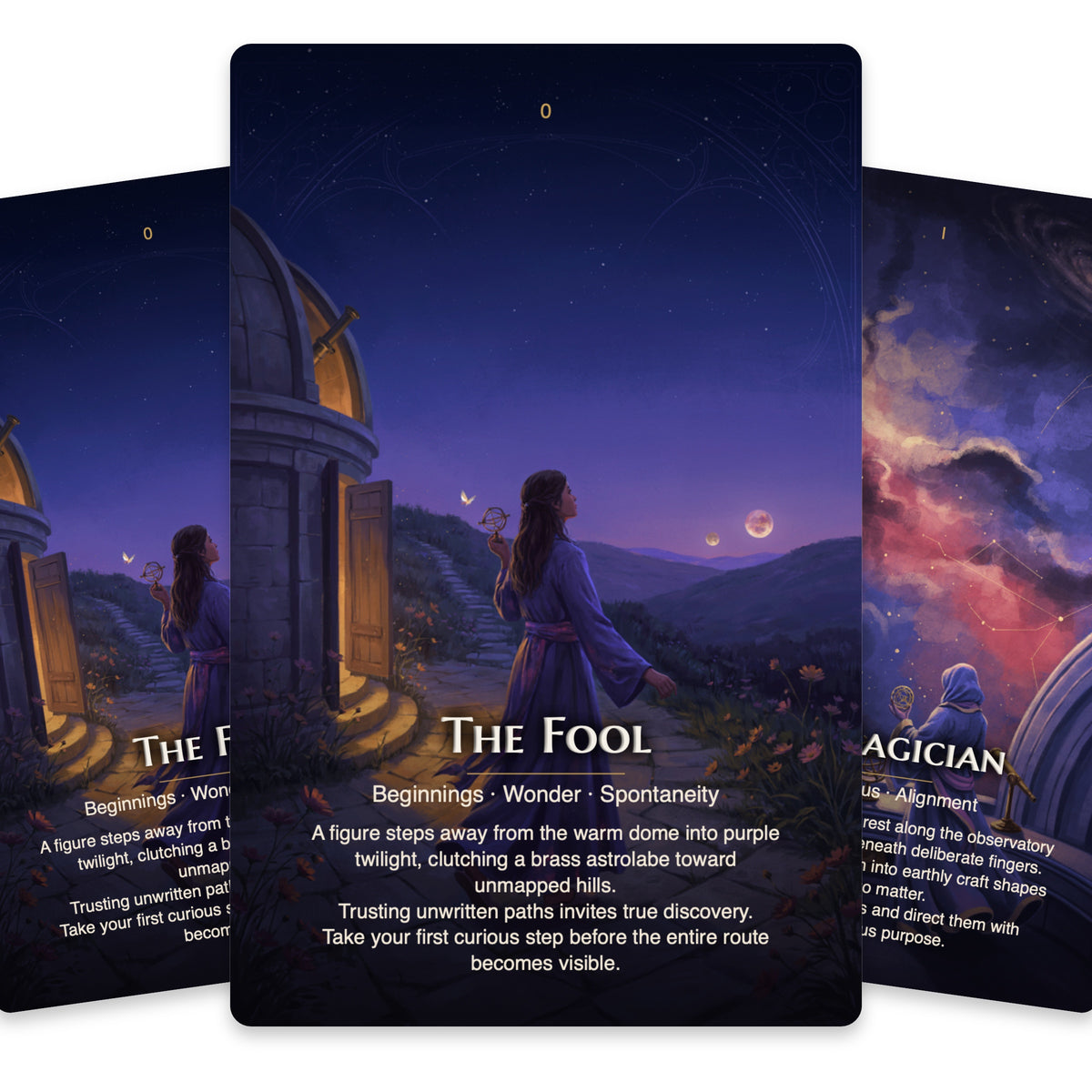 Cosmic Witch Tarot — arrangement 5