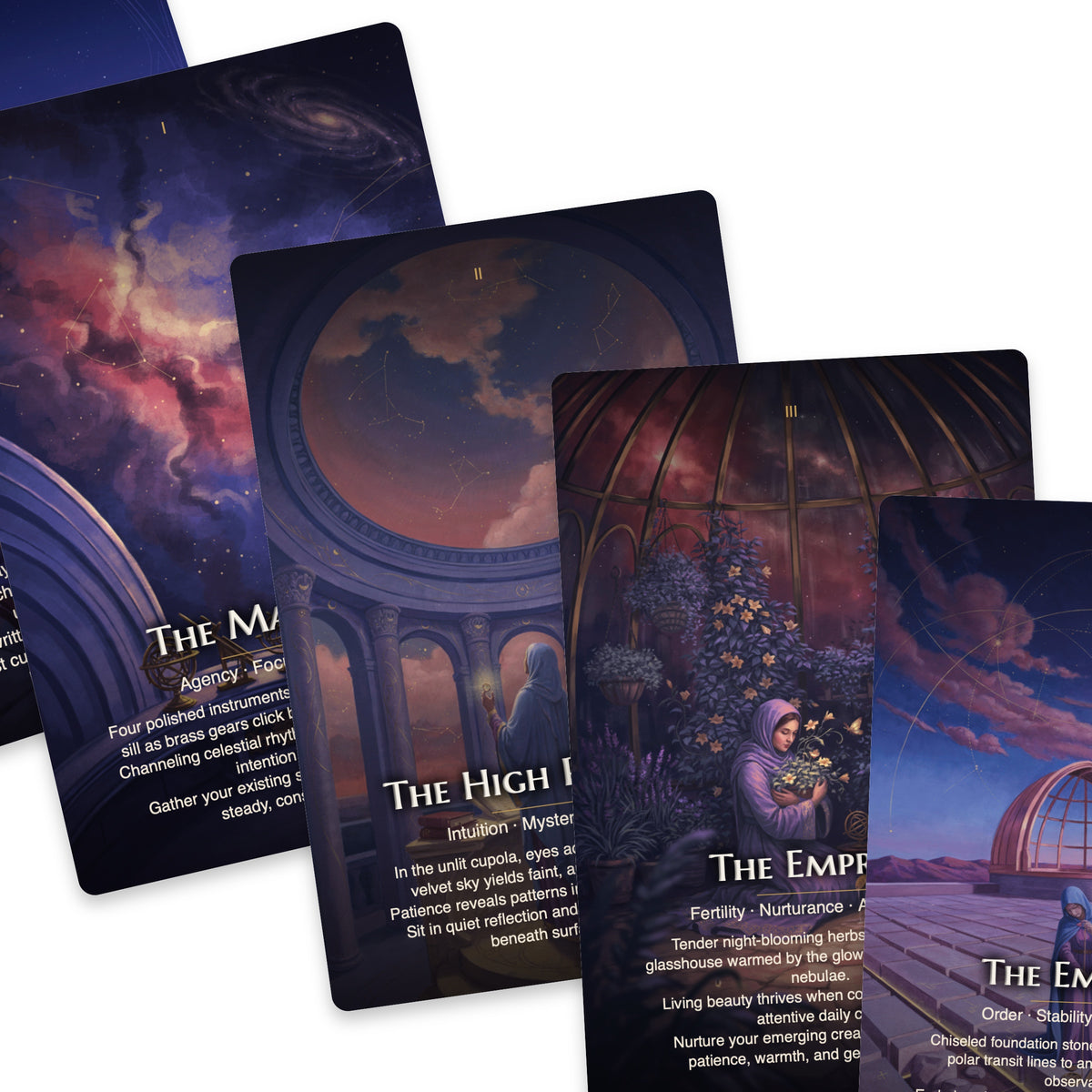 Cosmic Witch Tarot — arrangement 8