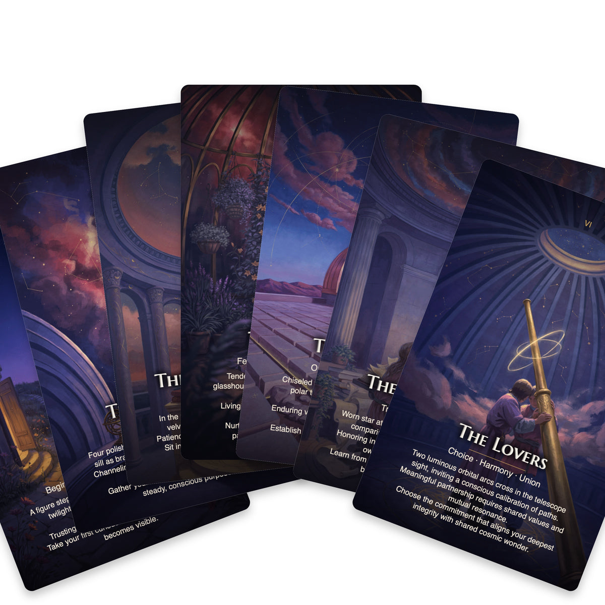 Cosmic Witch Tarot — arrangement 9