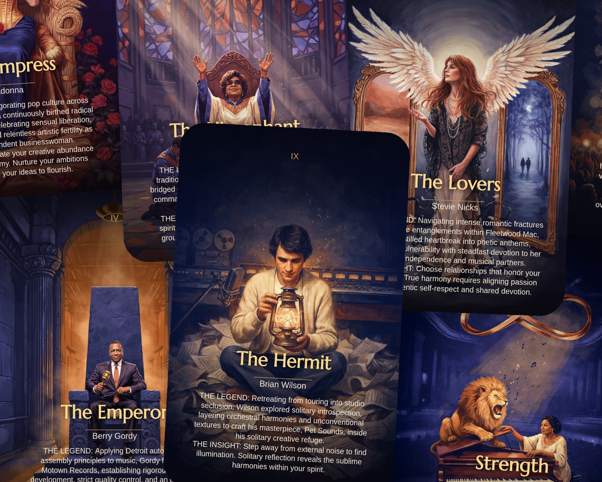 Pop Legends Tarot — arrangement 2