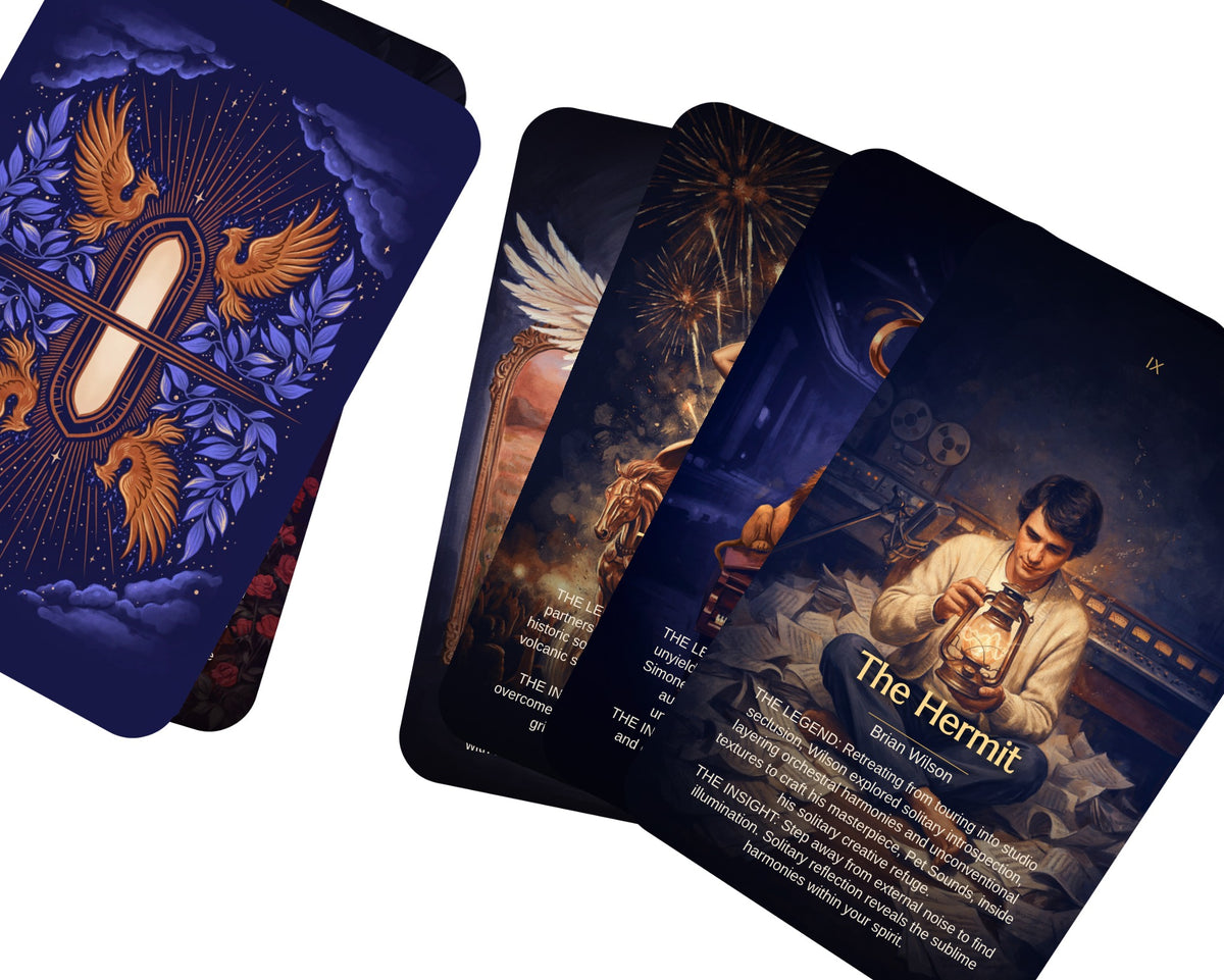 Pop Legends Tarot — arrangement 6