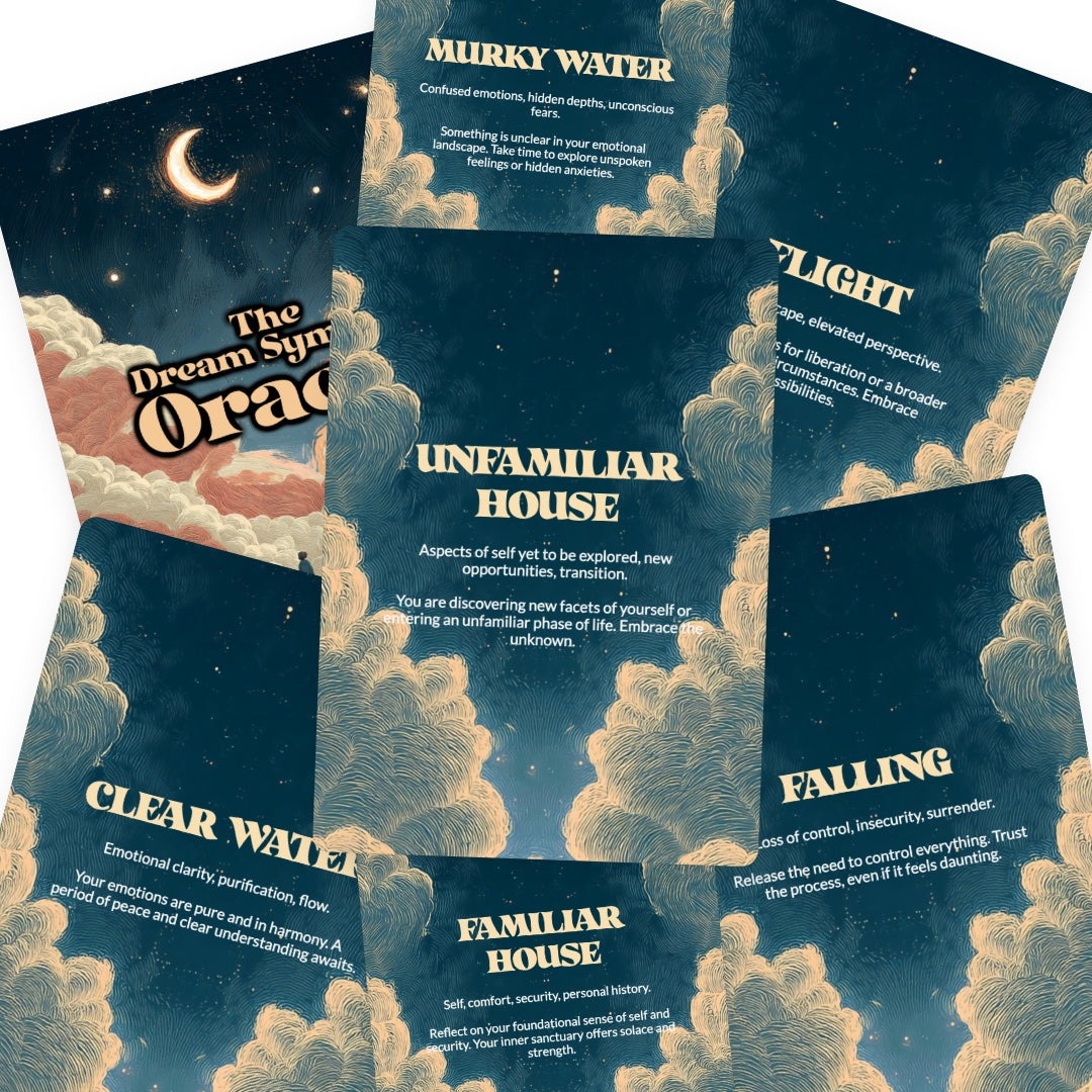 The Dream Symbols Oracle - 78 Cards
