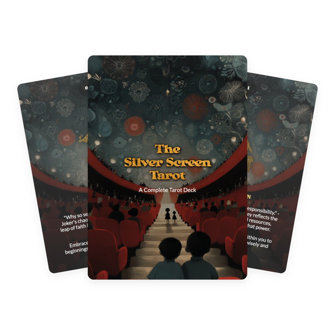 The Silver Screen Tarot  - 78 Cards