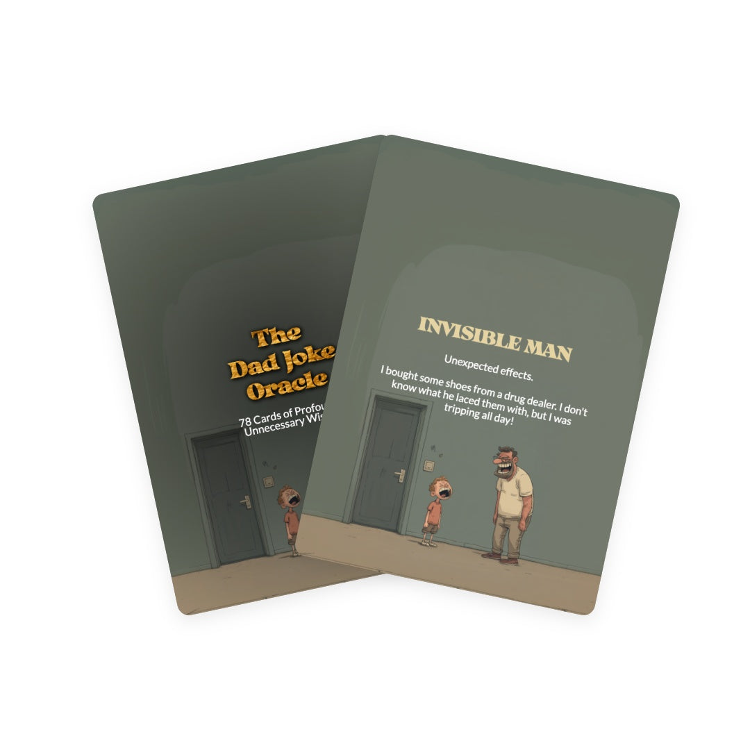 Dad Joke Oracle - 78 Cards of Profoundly  Unnecessary Wisdom