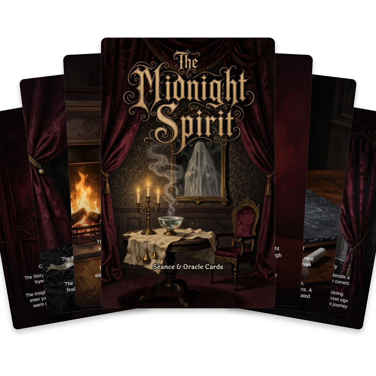 The Midnight Spirit - 24 Séance & Oracle Cards — arrangement 2