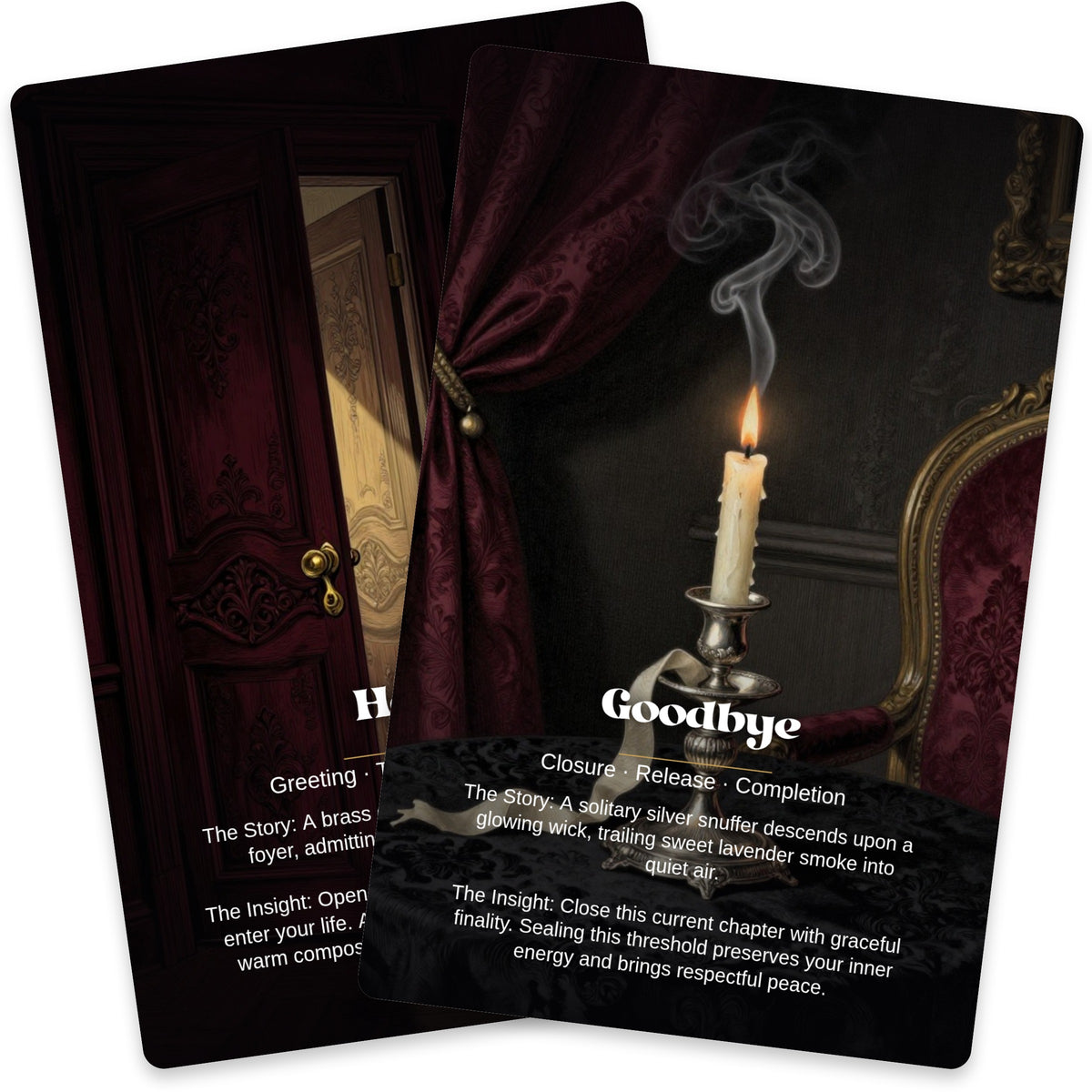 The Midnight Spirit - 24 Séance & Oracle Cards — arrangement 6