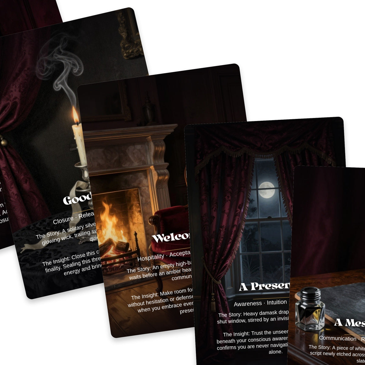 The Midnight Spirit - 24 Séance & Oracle Cards — arrangement 8