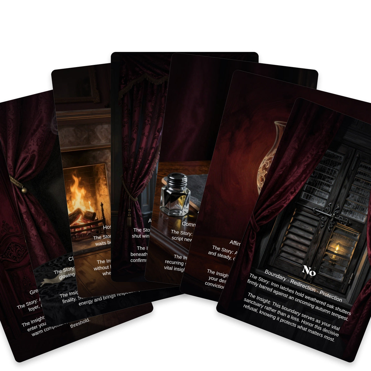 The Midnight Spirit - 24 Séance & Oracle Cards — arrangement 9