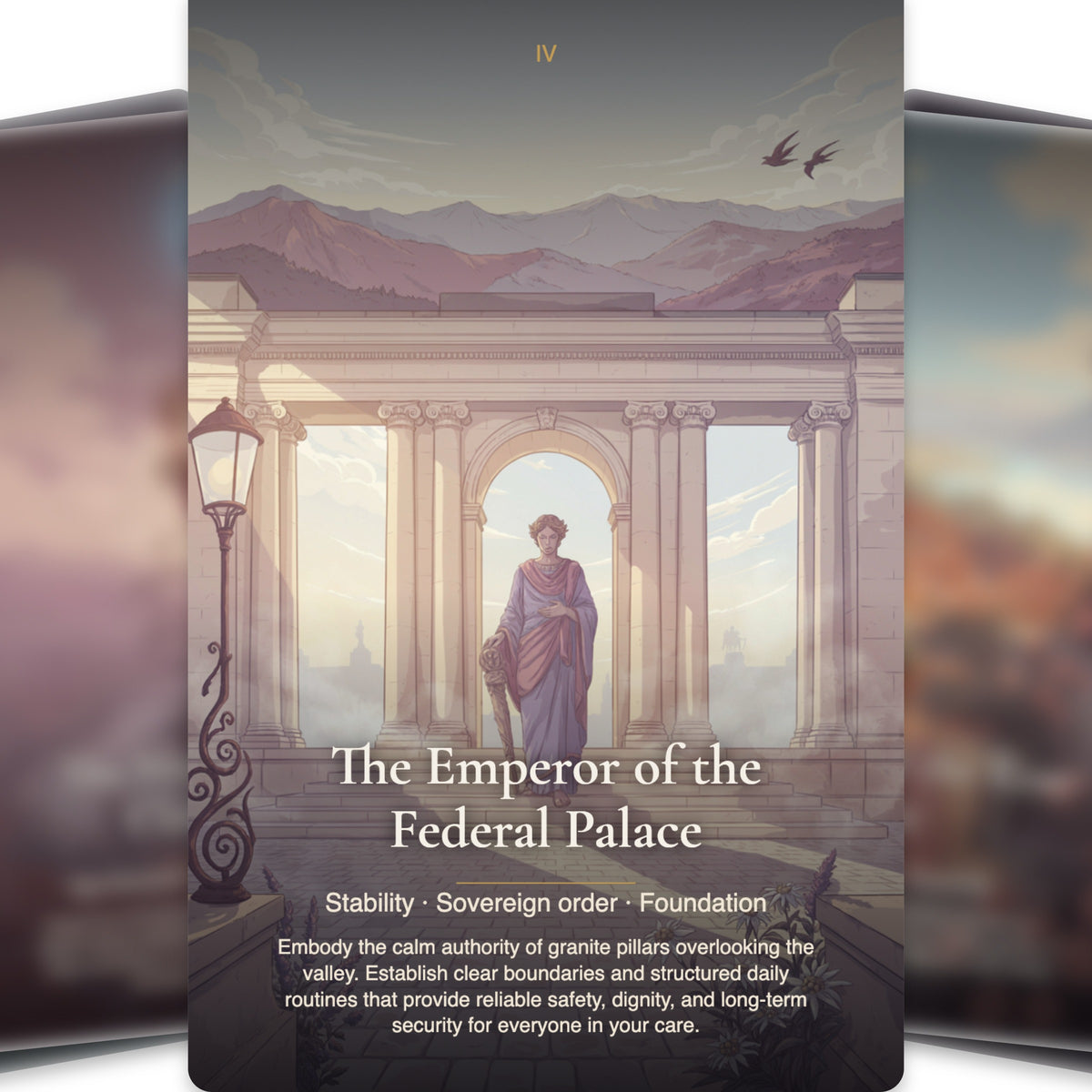 The Tarot of Bern — arrangement 11