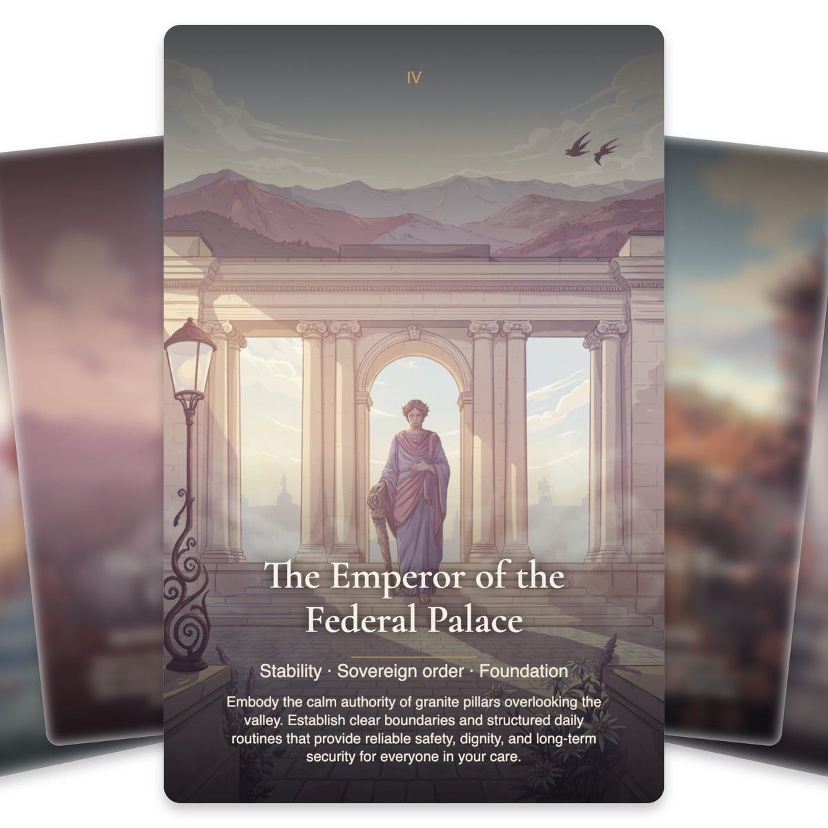 The Tarot of Bern — arrangement 3
