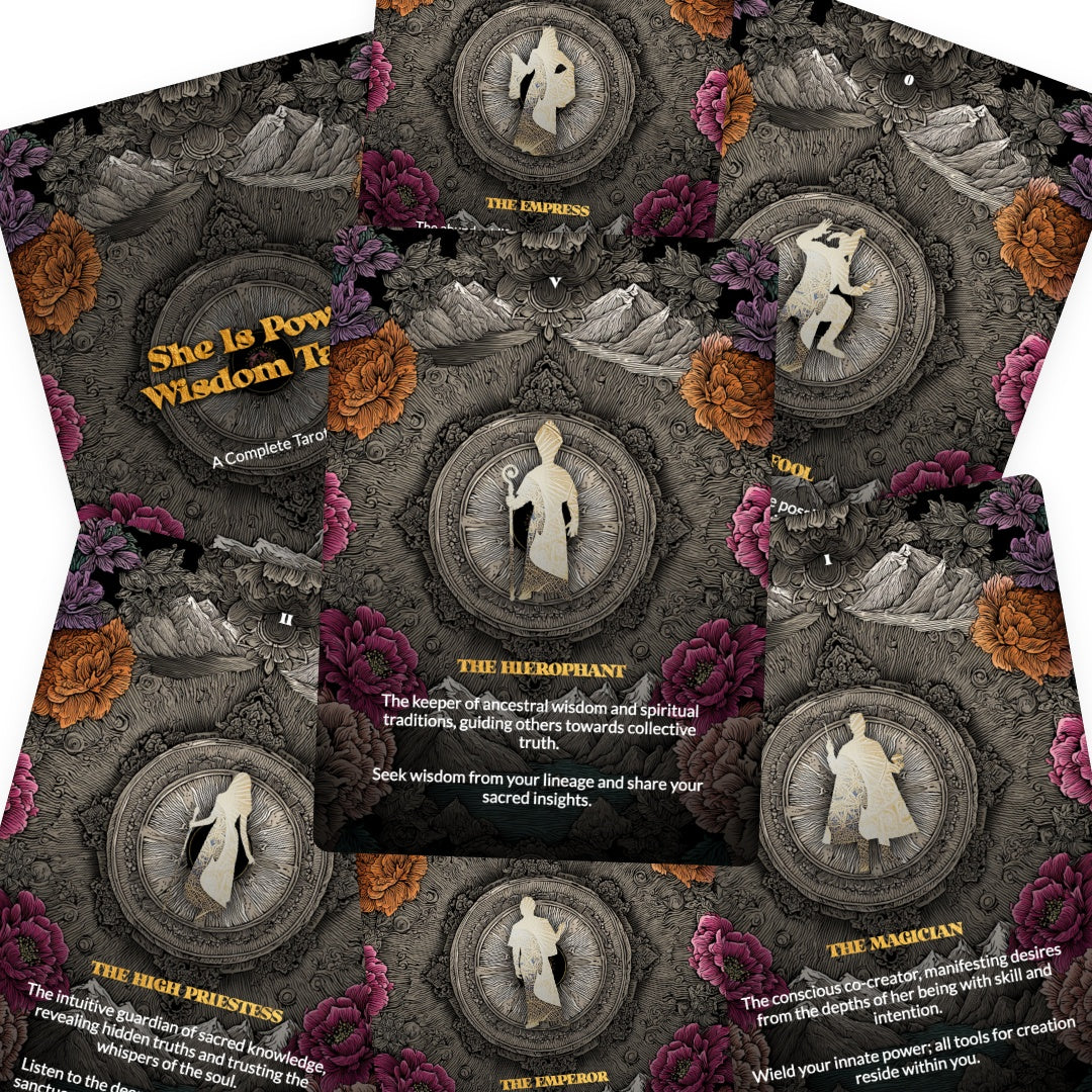 She Is Power: Wisdom Tarot Cards - 78 Cards