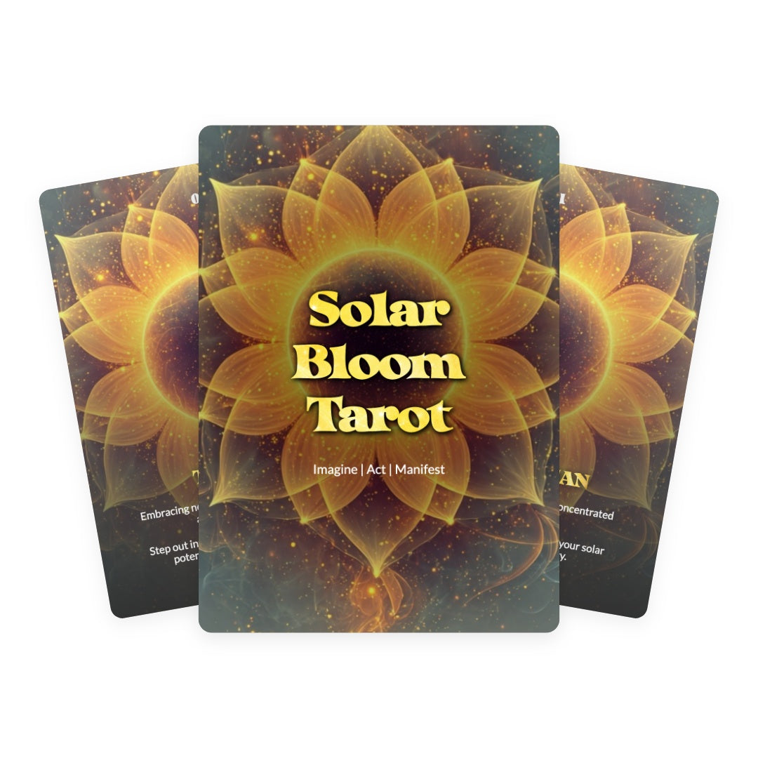 Solar Bloom Tarot - 78 cards