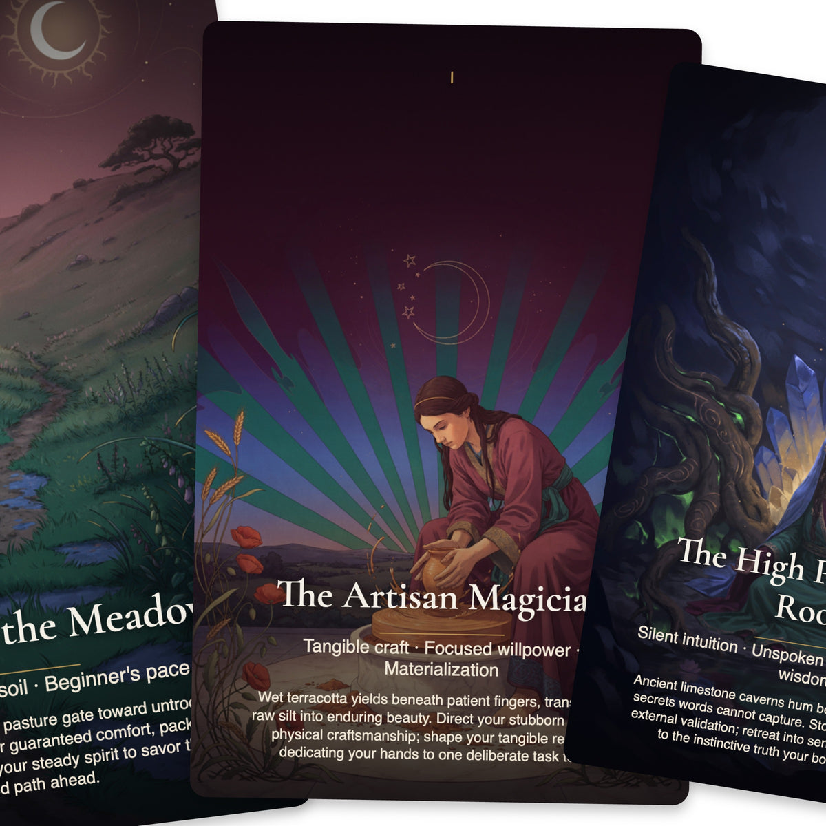 The Tarot of Taurus — arrangement 4
