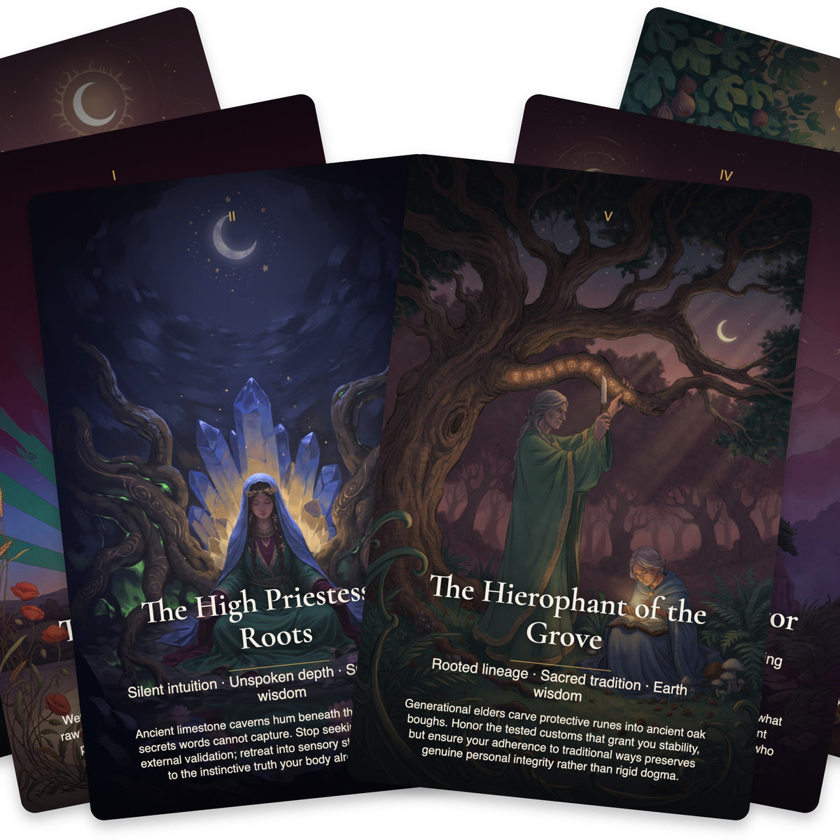 The Tarot of Taurus — arrangement 6