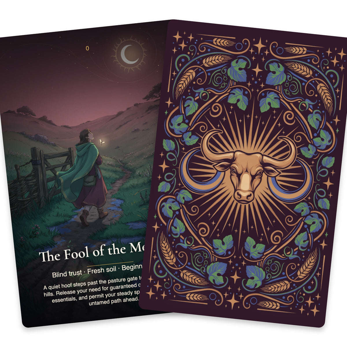 The Tarot of Taurus — arrangement 7