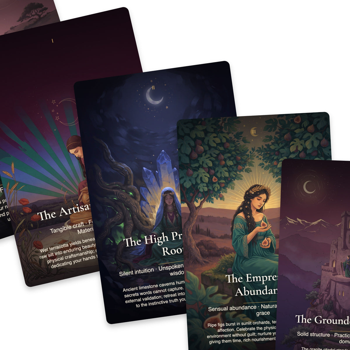 The Tarot of Taurus — arrangement 8