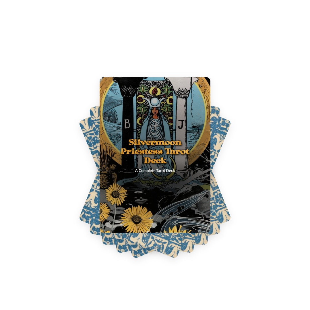 Silvermoon Priestess Tarot Deck - 78 Cards