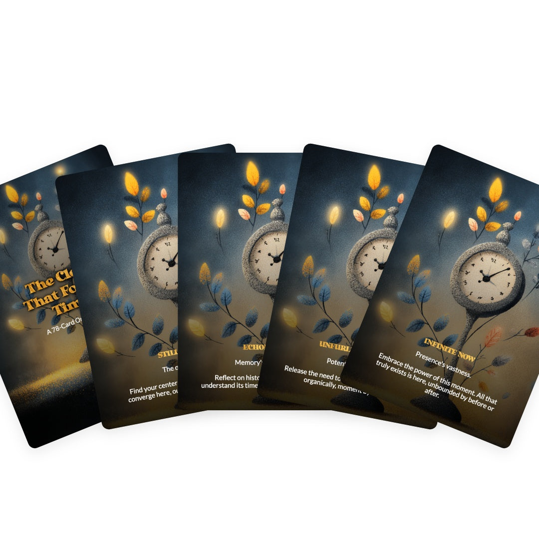 The Clock That Forgot Time - Oracle Cards