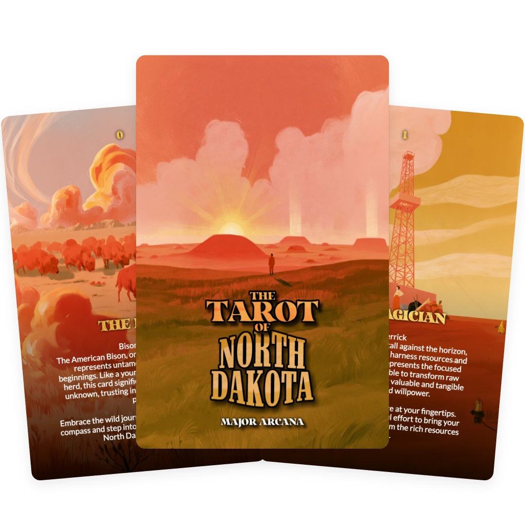 The Tarot of North Dakota - The 22 Arcana Deck