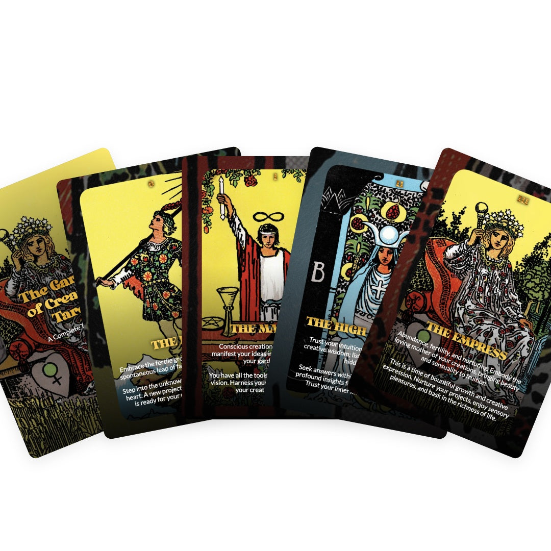 The Garden Of Creation Tarot - 78 Cards