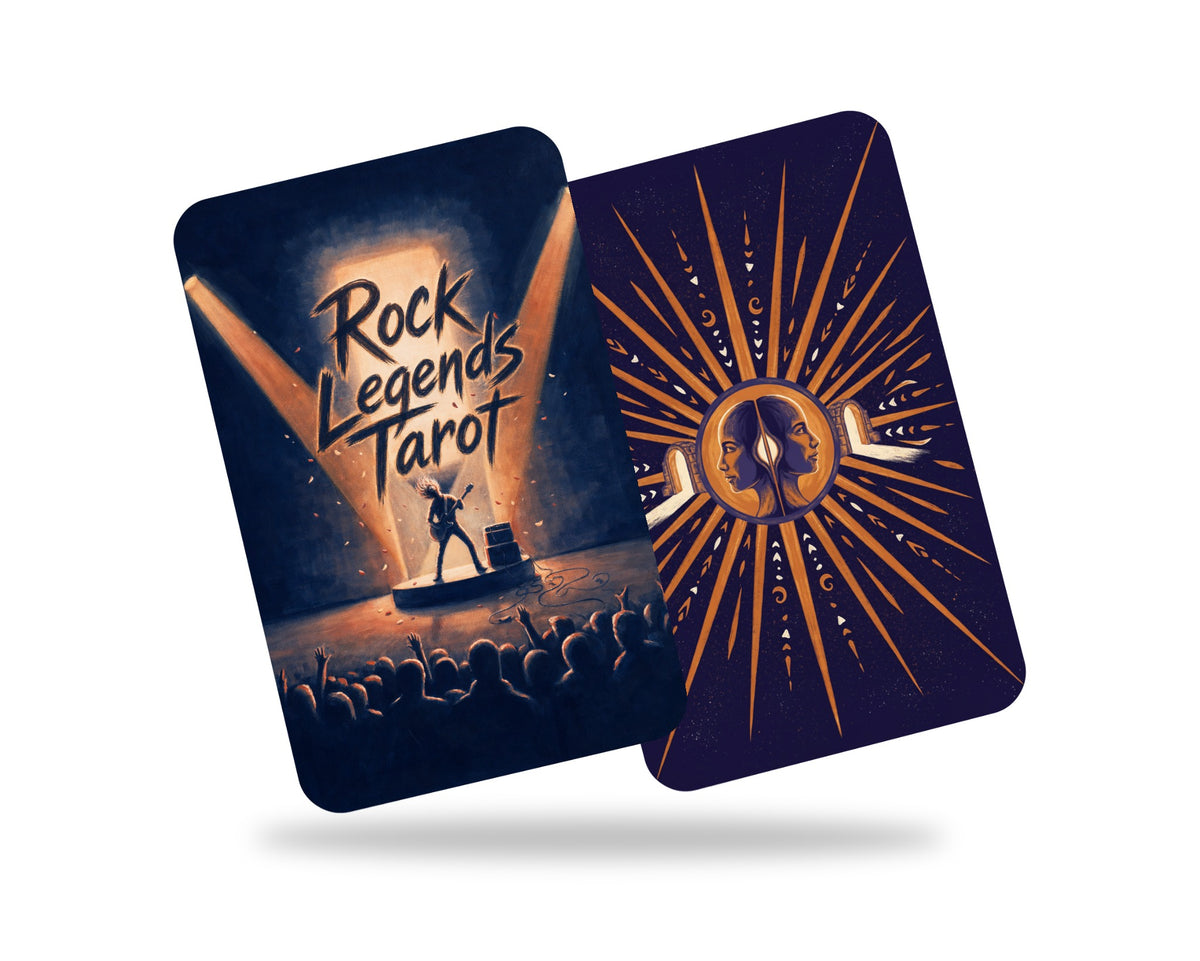 Rock Legends Tarot — arrangement 7