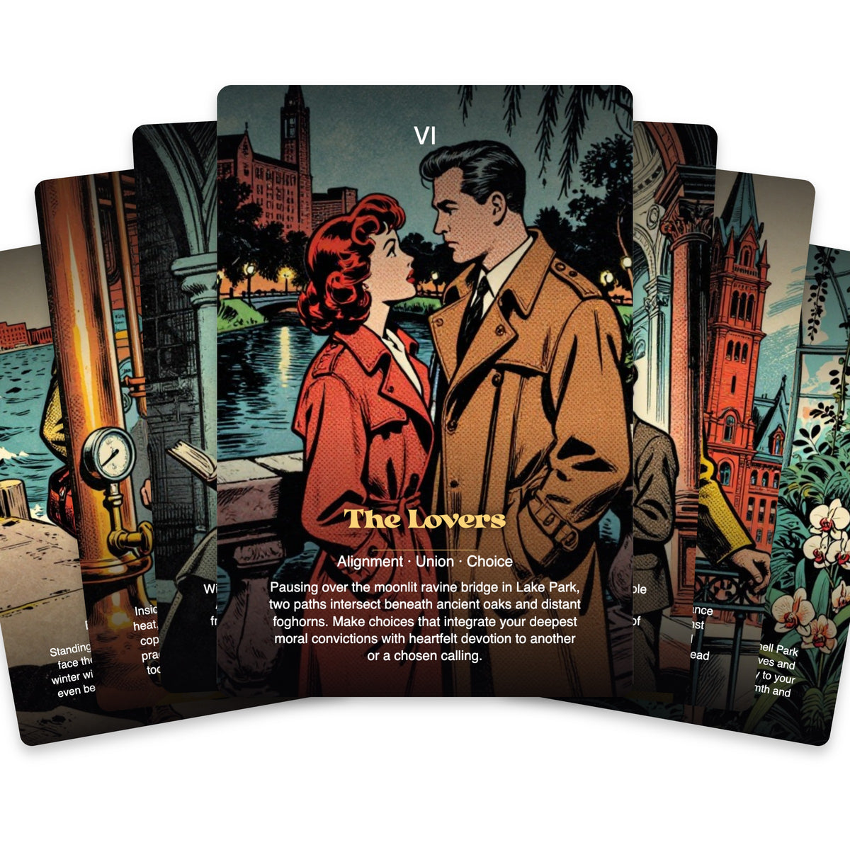 The Tarot of Milwaukee — arrangement 3
