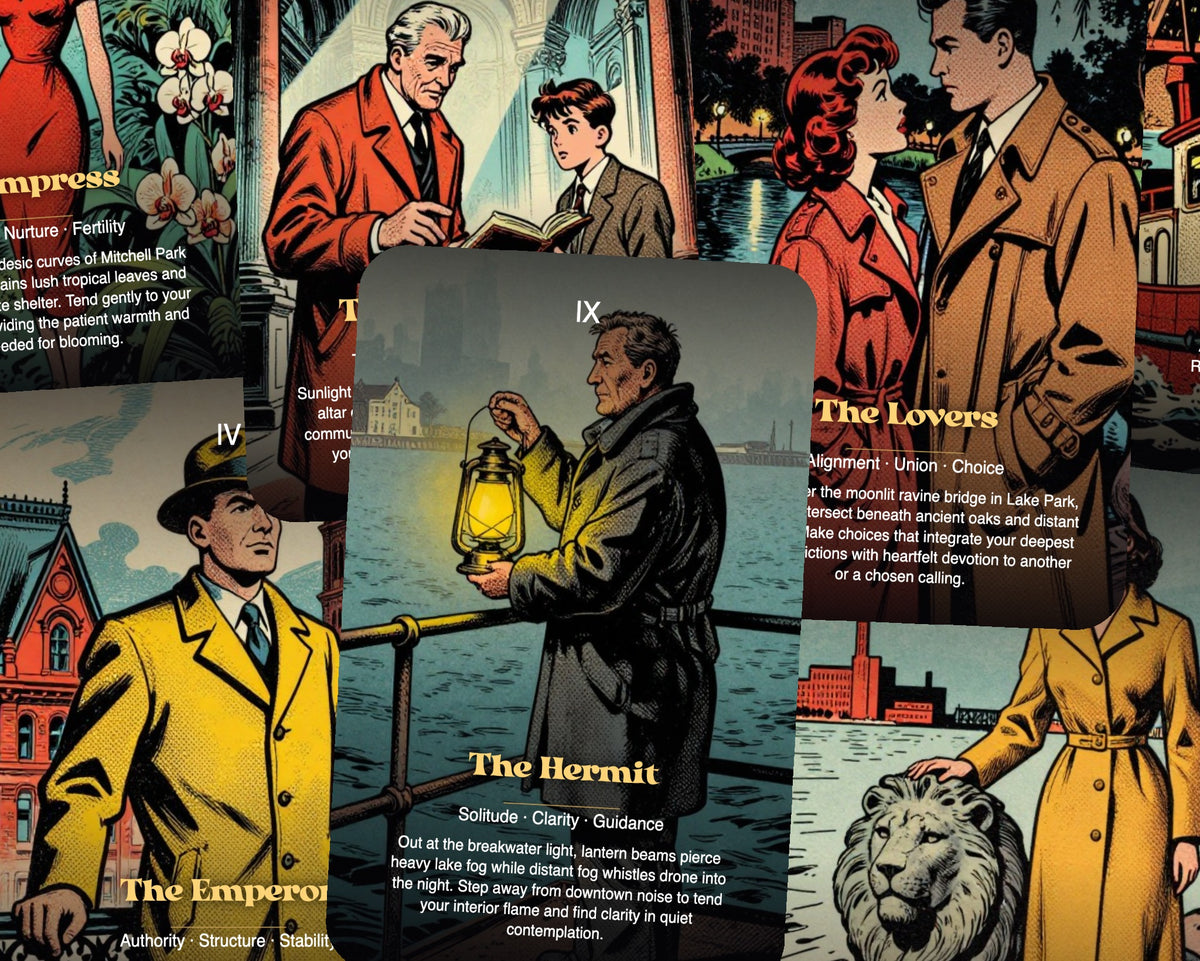 The Tarot of Milwaukee — arrangement 6