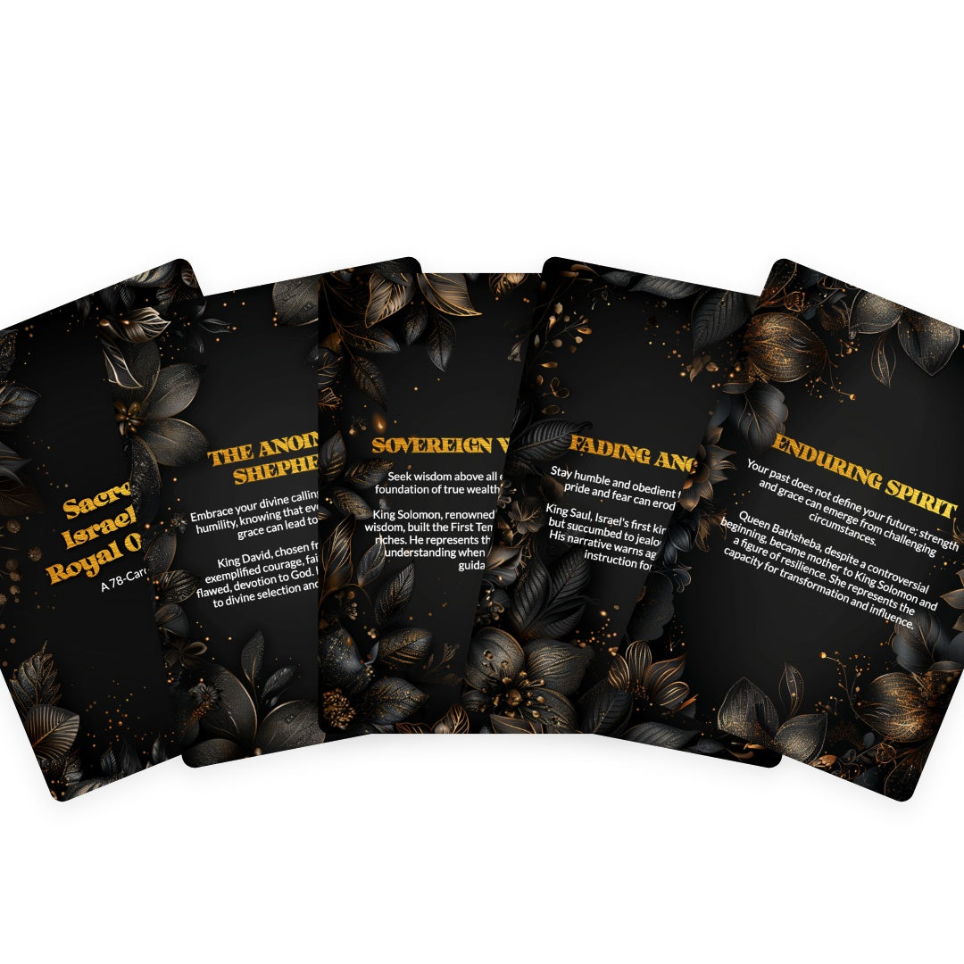 Sacred Israelite Royal Oracle - 78 cards