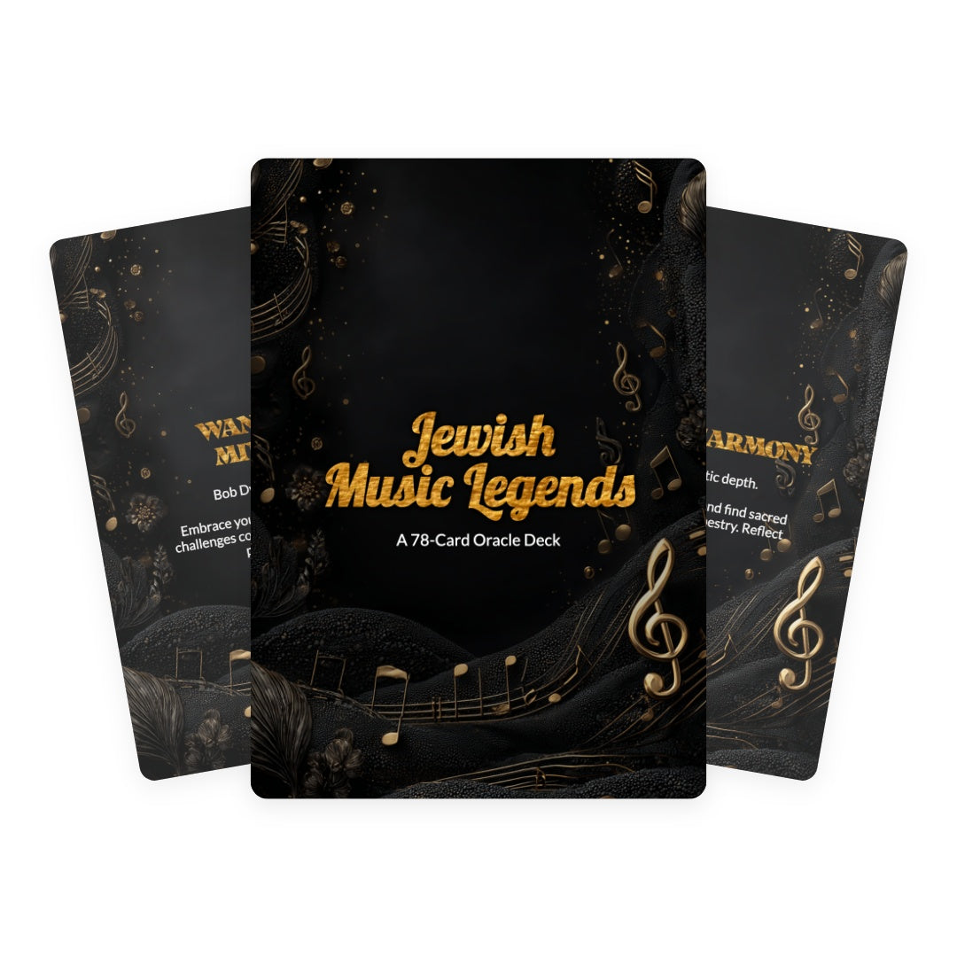 Jewish Music Legends - 78 Cards