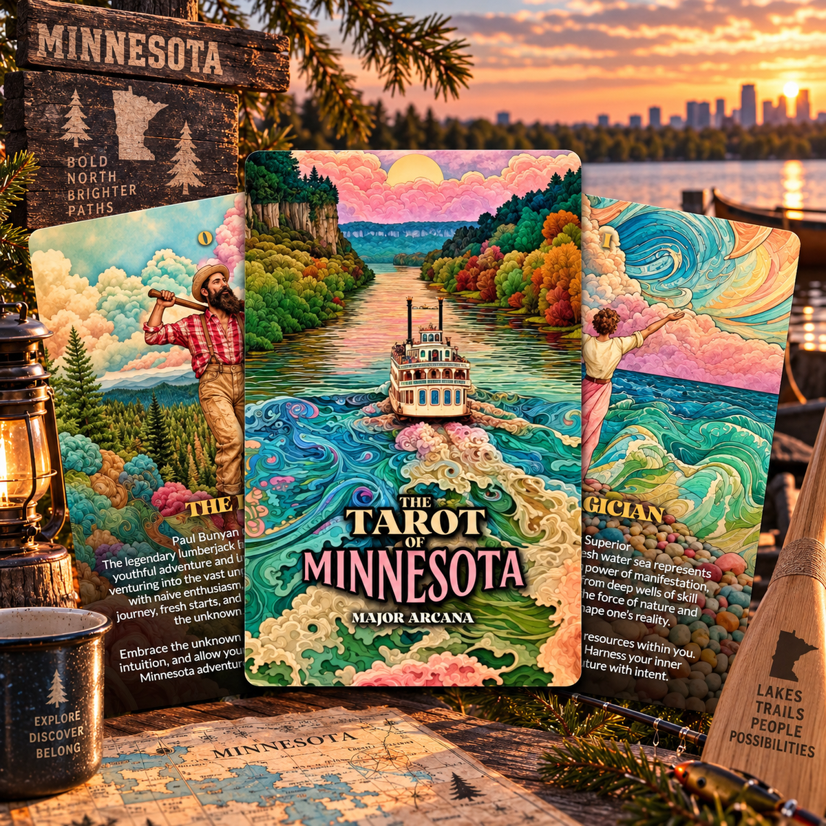 The Tarot of Minnesota - The 22 Major arcana
